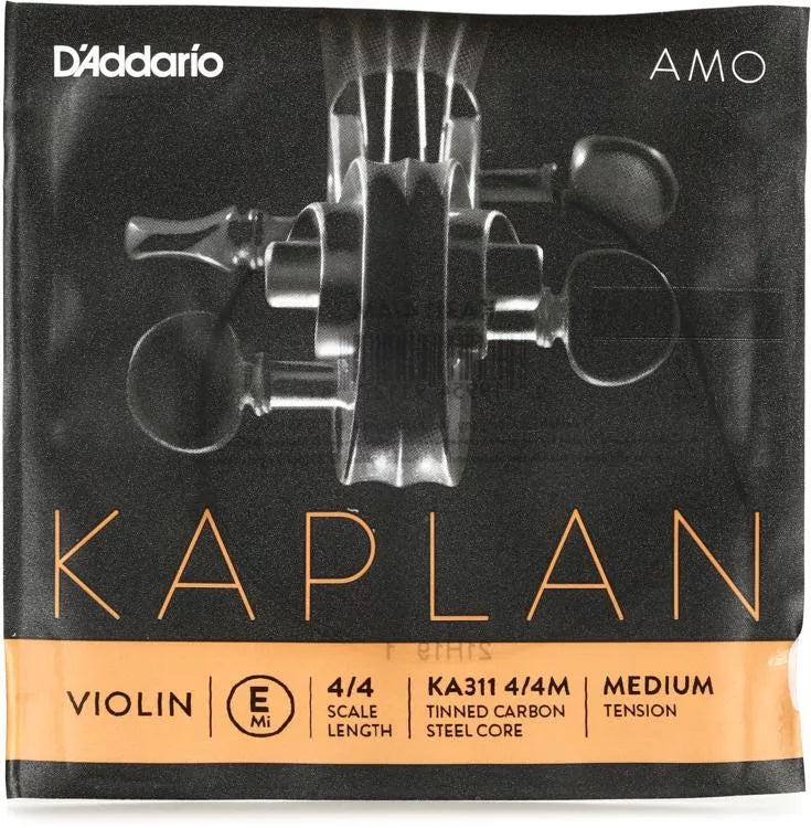 D'Addario KA311 Kaplan Amo Violin E String - 4/4 Scale