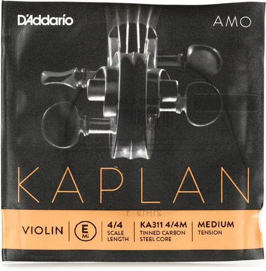 D'Addario KA311 Kaplan Amo Violin E String - 4/4 Scale