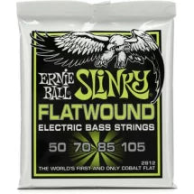 Ernie Ball 2812 Regular Slinky Flatwound Electric Bass Strings - .050-.105
