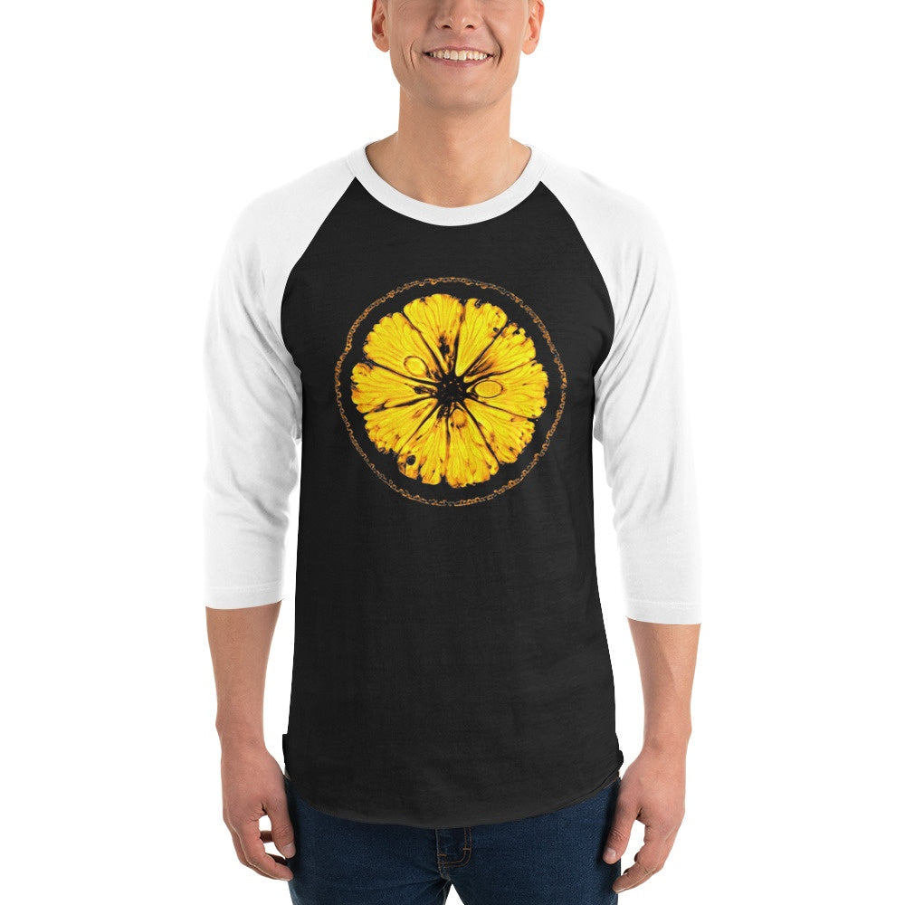 3/4 sleeve shirt lemon MRI - XL